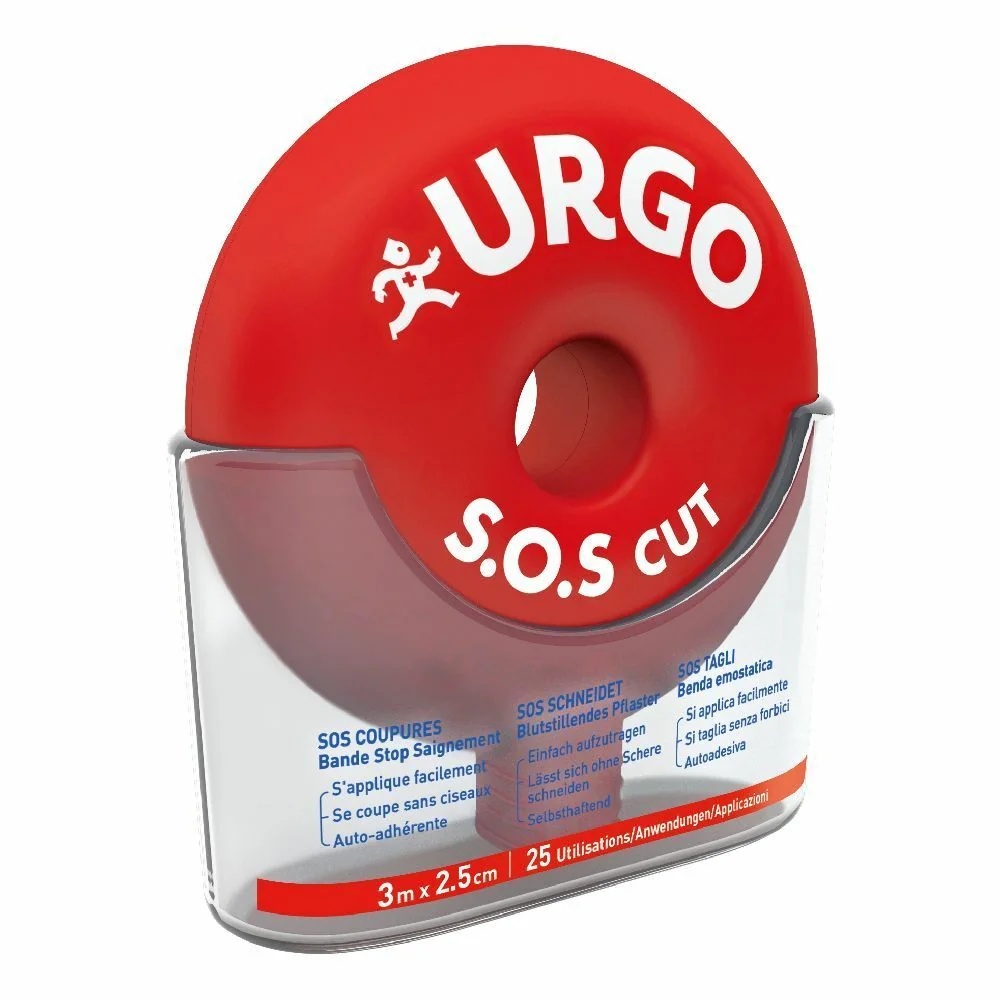 URGO SOS snijverband 3x2,5 cm