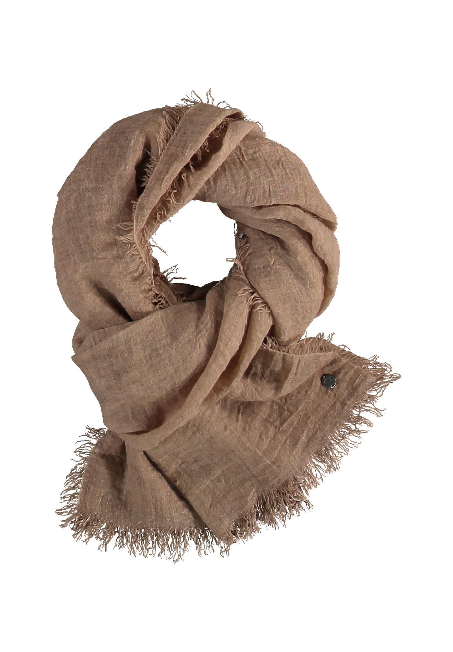 FRAAS EINFARBIGE STOLA - Sjaal - camel