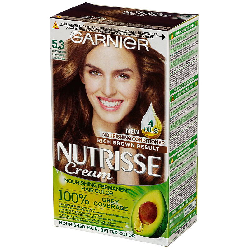 Garnier Nutrisse Creme 5.3 Vaaleanruskea