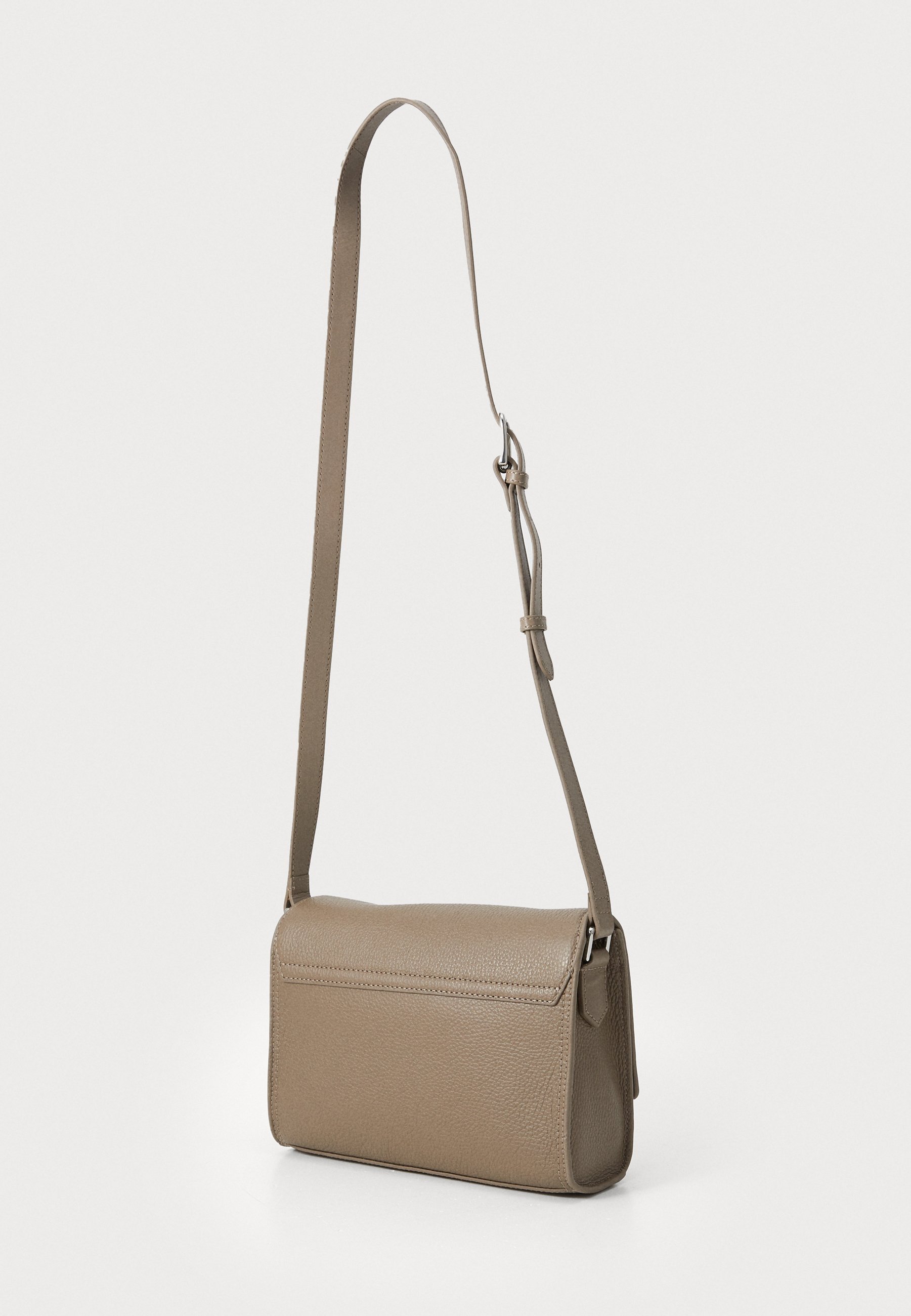 Tiger of Sweden CAPRISIA UNISEX - Torebka typu crossbody - szaro-brązowa