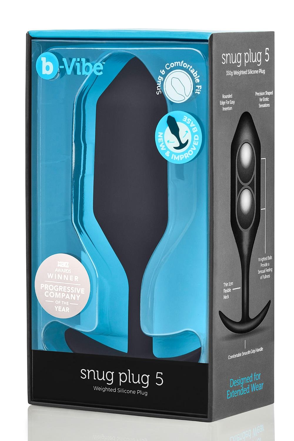 B-Vibe Snug Plug 5 Sort