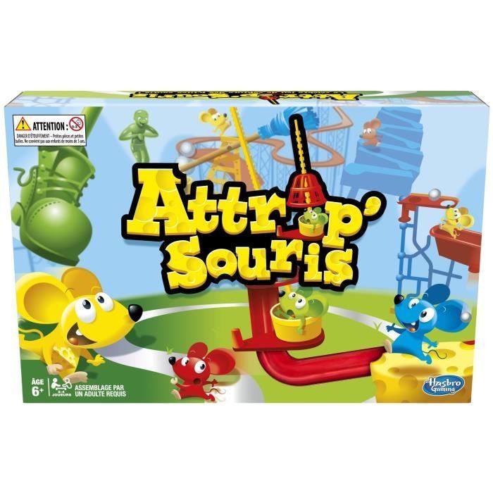 Mousetrap, Children's Board Game, Board Game, Ages 6+, Hasbro Gaming