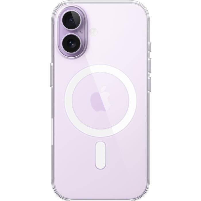 APPLE iPhone 17 - Coque transparente avec MagSafe