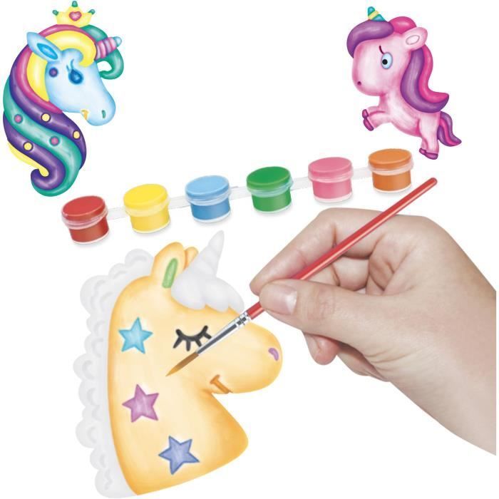 Kit de création de magnets Licorne - Loisir Créatif - MAIN D'ARTISTE - Dès 5 ans