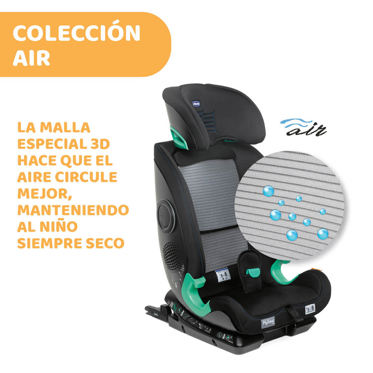 MySeat i-Size Air (76-150 cm)