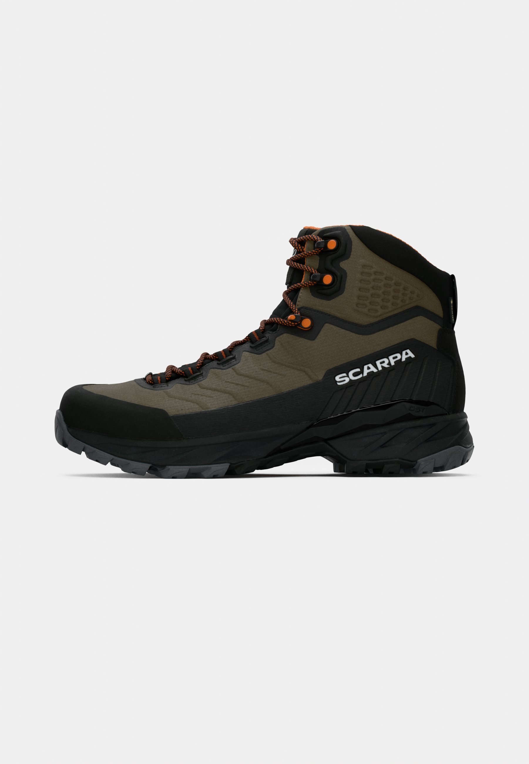 Scarpa RUSH TRK GTX - Scarpe da trekking - fango/arancione bruciato