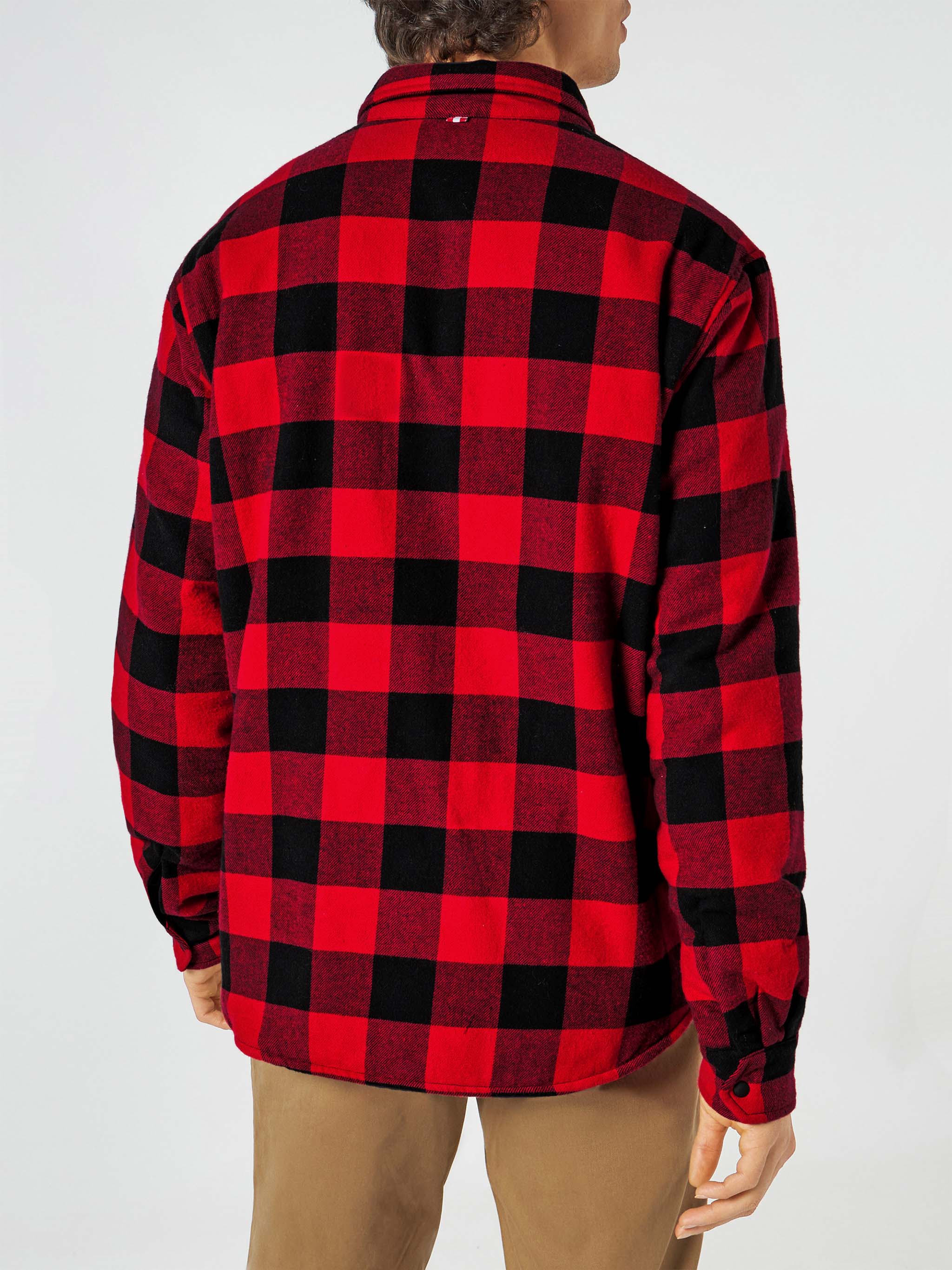 Camisa extragrande con bolsillo y bordado del St. Barth Bob Club.