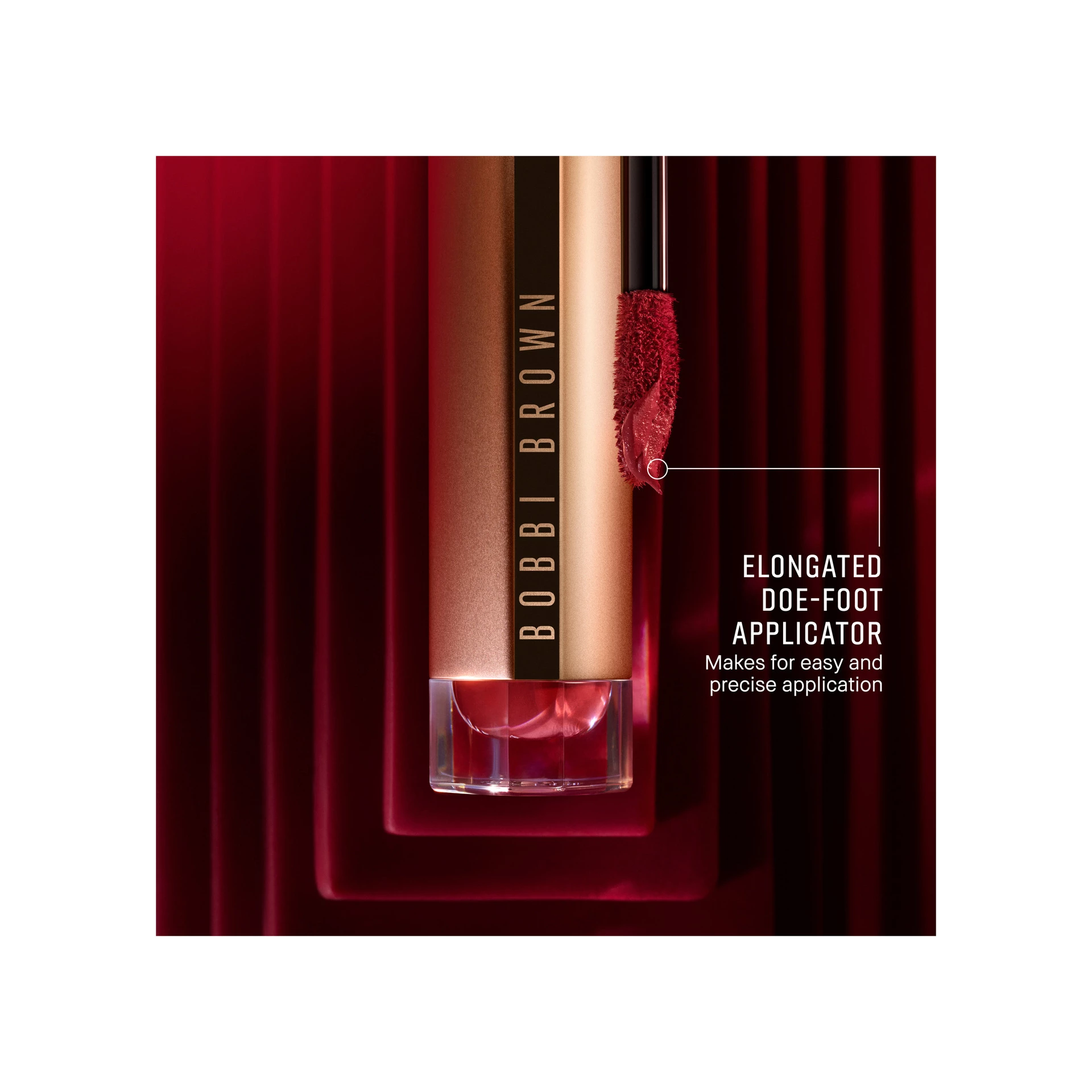 Bobbi Brown Luxe matt folyékony rúzs 14 Bordó -