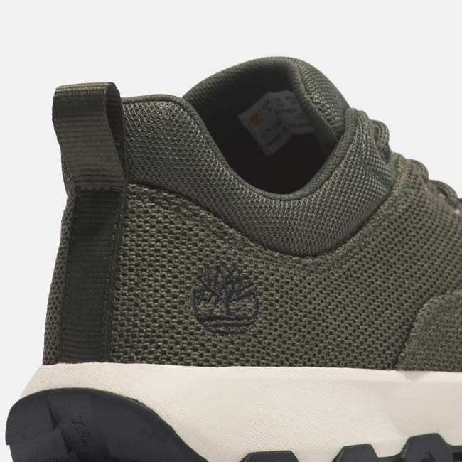 Sneaker Winsor Park da Uomo in verde scuro