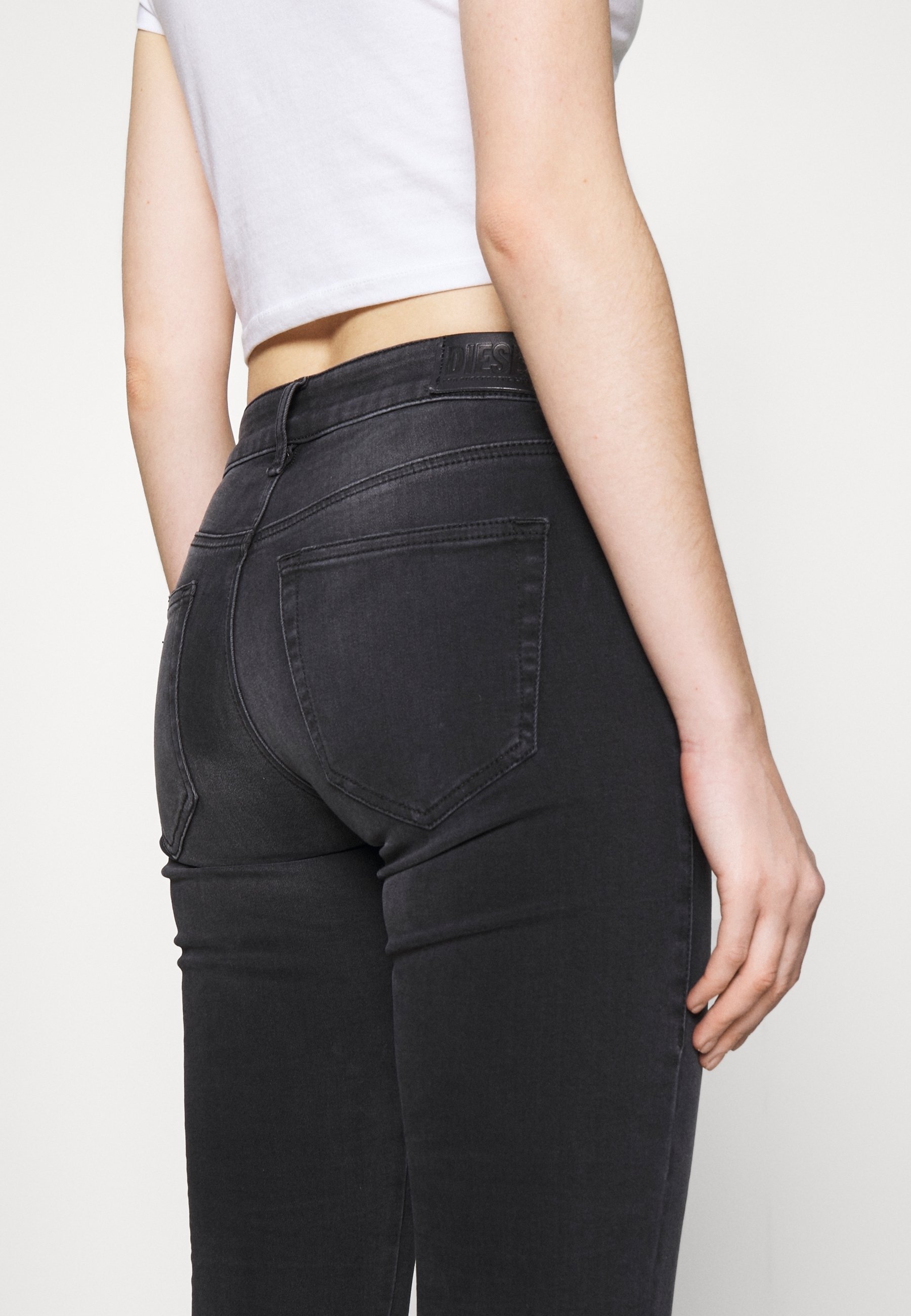 Diesel Skinny Fit Jeans - grijze denim