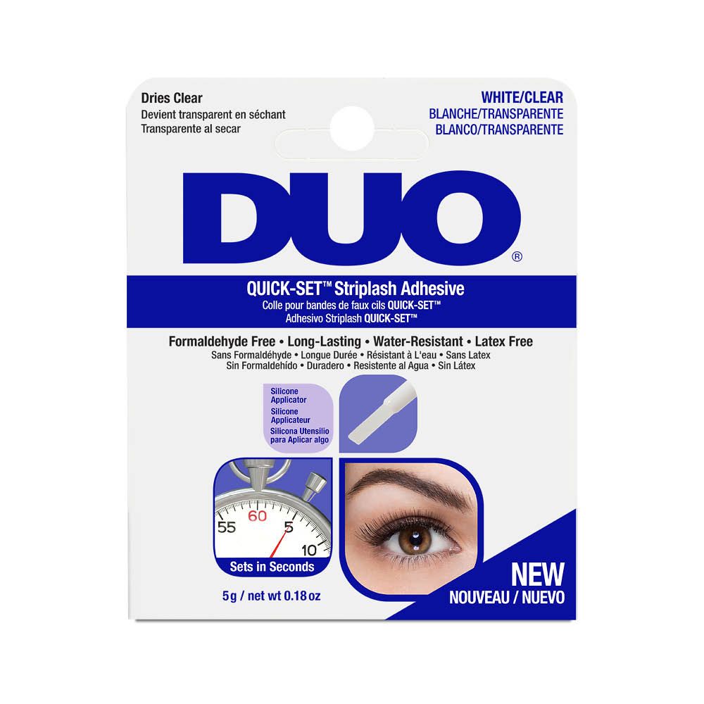 DUO Quick Set Clear rýchloschnúce lepidlo Lepidlá na mihalnice