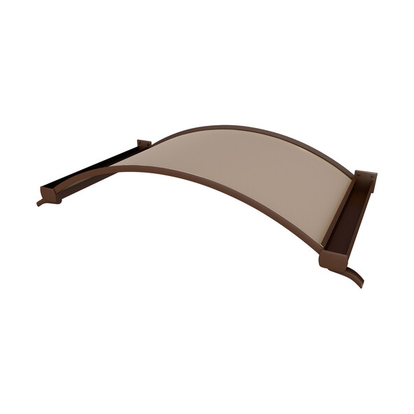 Round arched canopy NO-160, brown