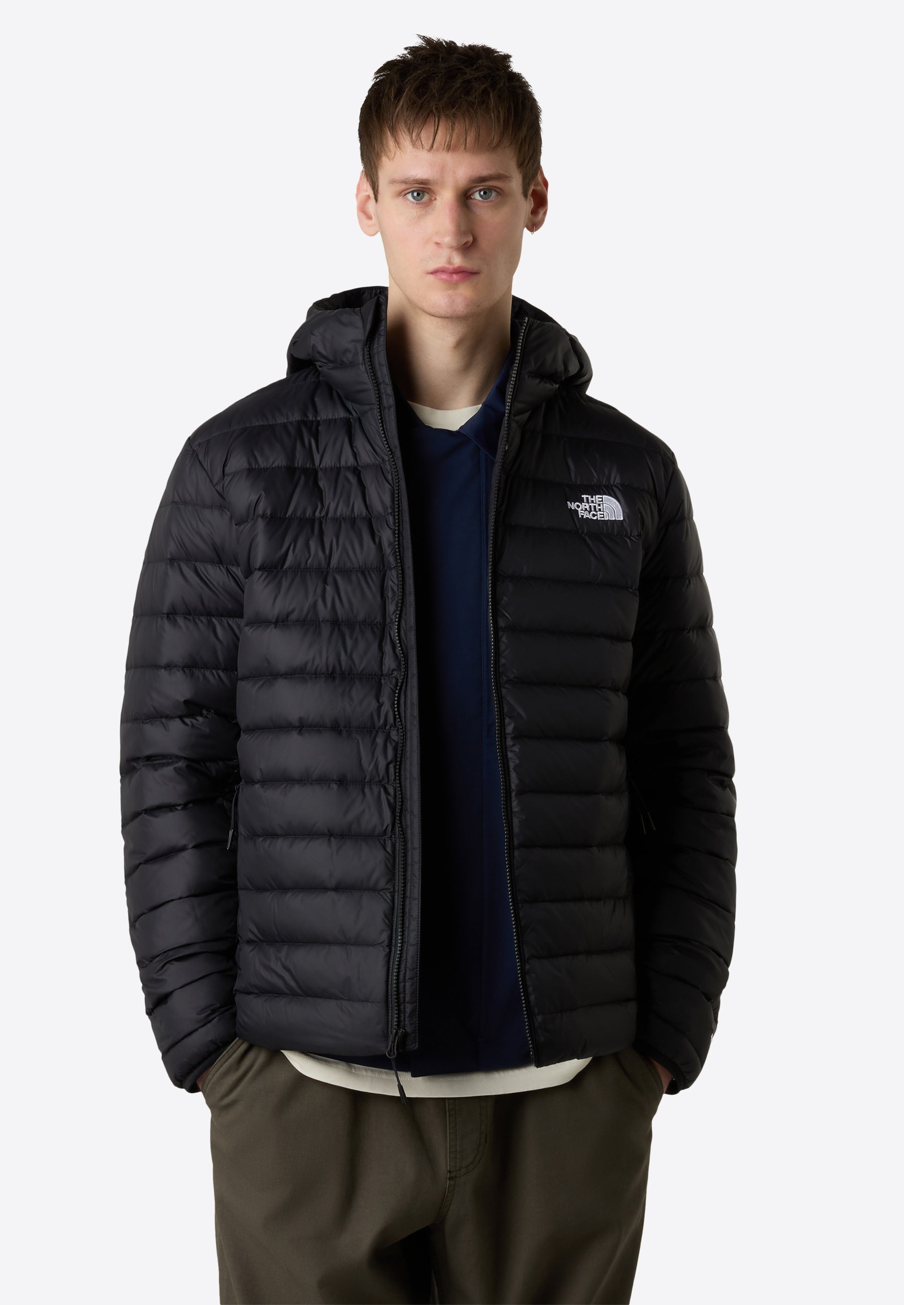 The North Face HOODED - Pehelykabát - tnf fekete