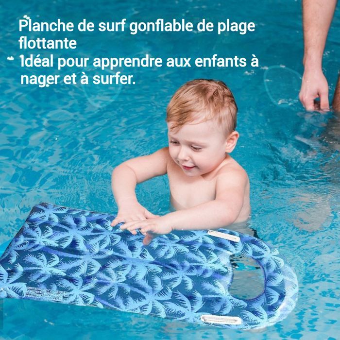 Tabla de bodyboard hinchable C de 105x45x15cm para niños, plegable, tabla de surf reforzada, tabla de bodyboard hinchable, tabla de natación