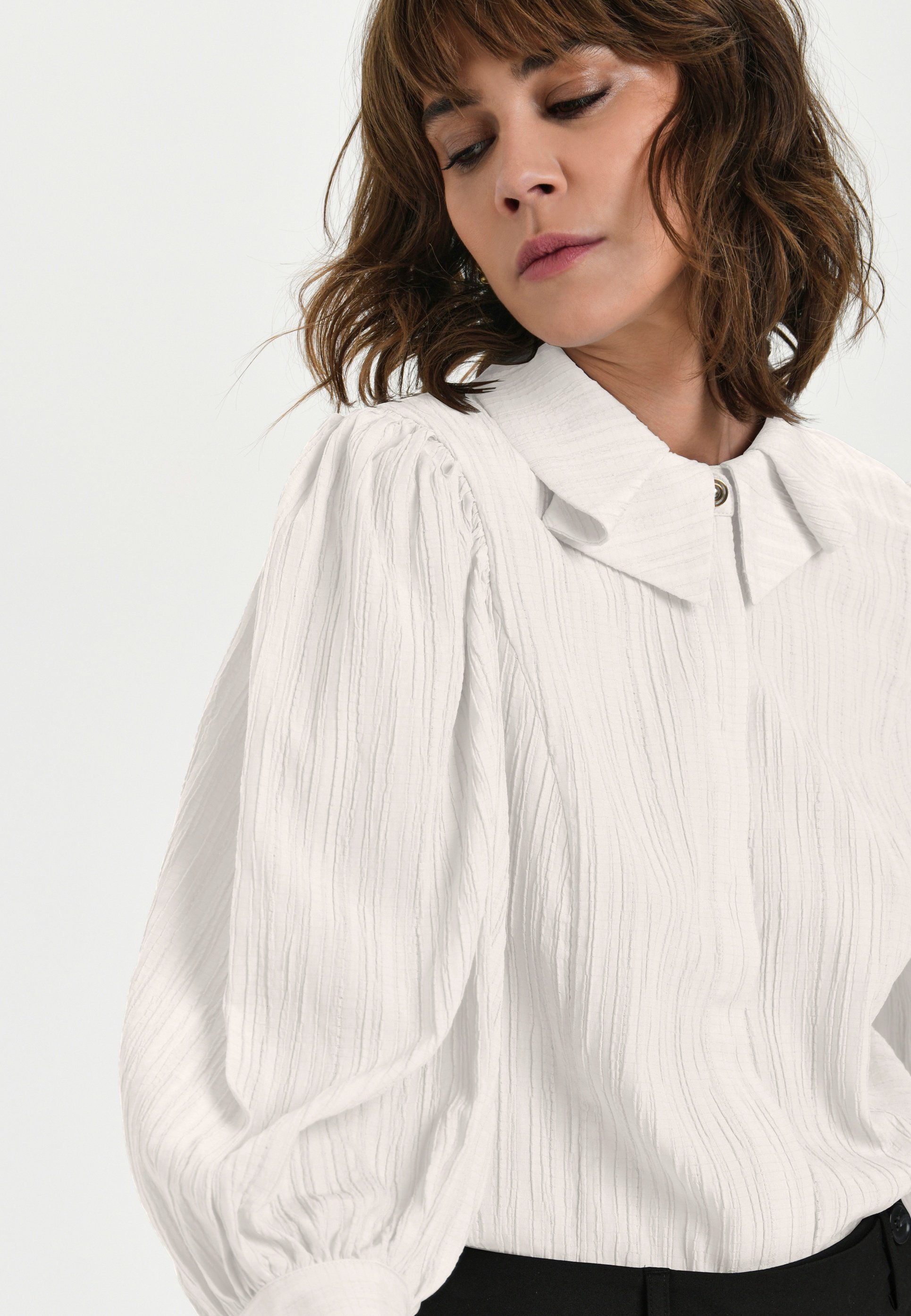 Karen by Simonsen FROSTYKB - Blouse met knoopsluiting - helderwit