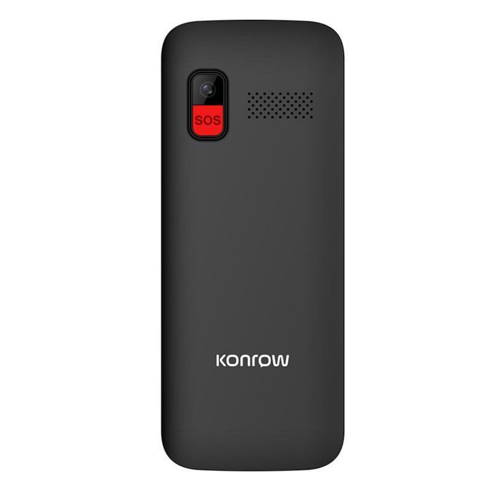 KONROW Senior 280 Next 4G mobiele telefoon - 2,8 inch scherm - Dual SIM - Oplaadstation