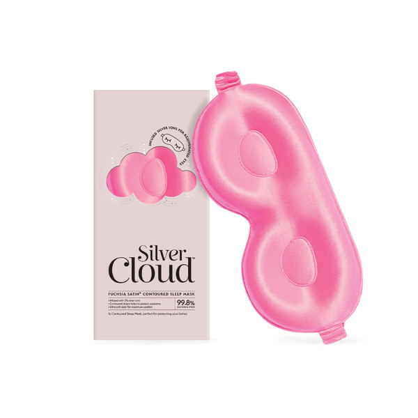 Konturovaná spací maska Silver Cloud Fuchsia