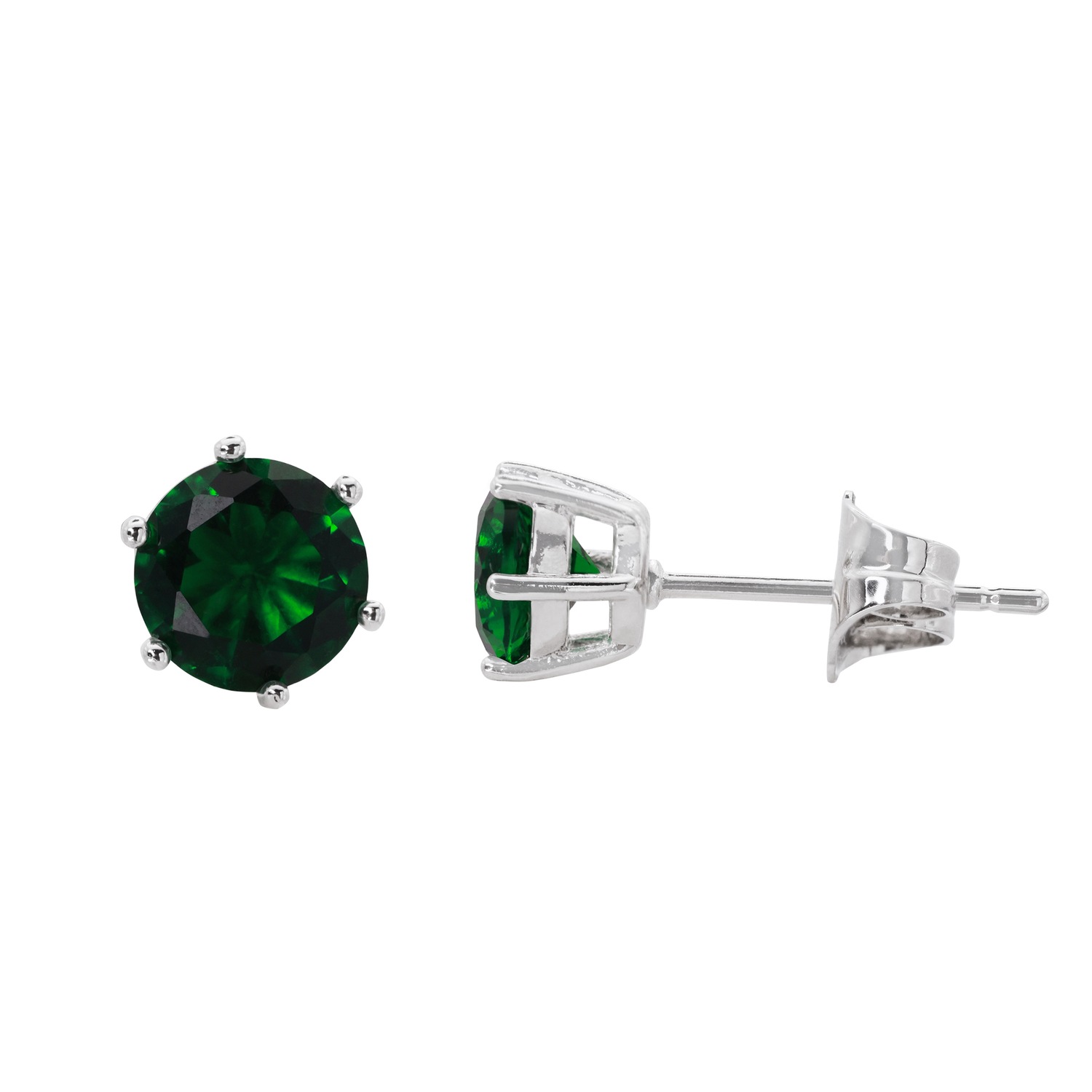 Heideman Boucles d'oreille Steve couleur argentée polie