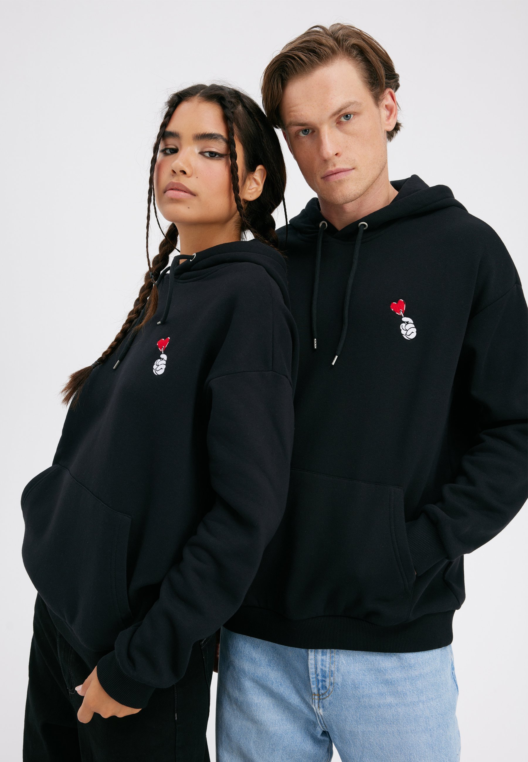 YOURTURN UNISEX - Hoodie - zwart