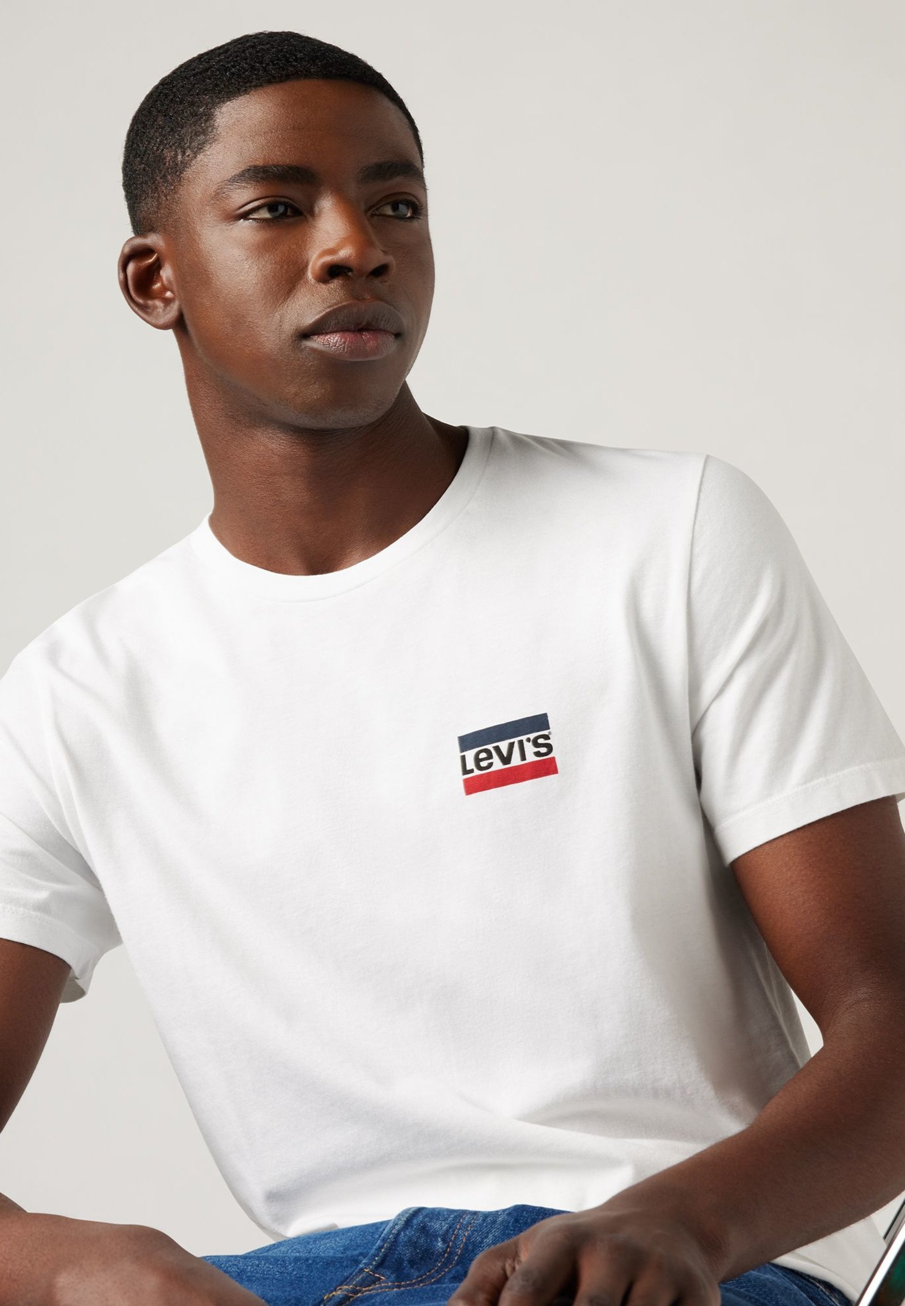 Levi's® 2-pack - Basic T-shirt - wit/zwart