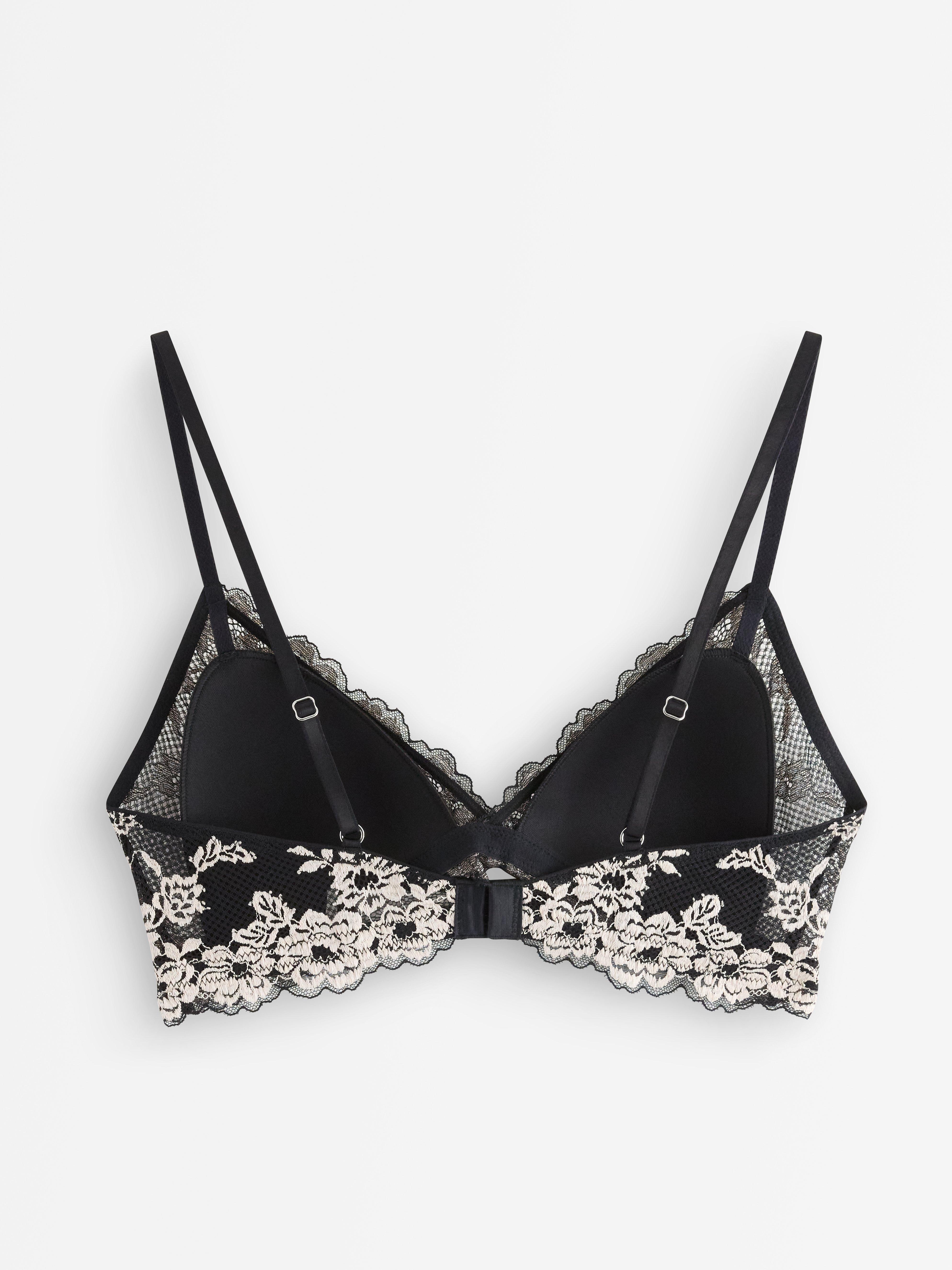 Bralette i kalhotky černá