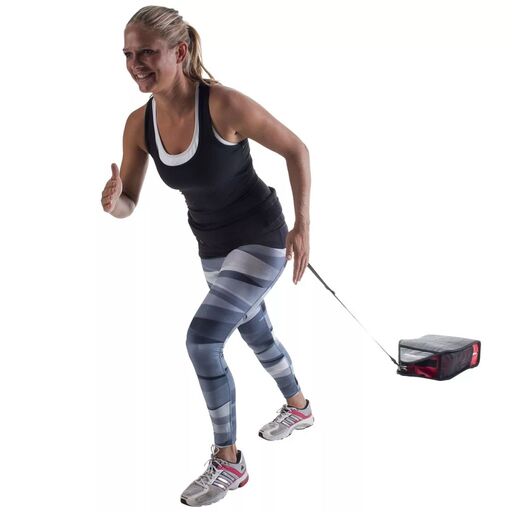 Pure2improve Obciążone sanki treningowe Sprint 15 kg P2i100080