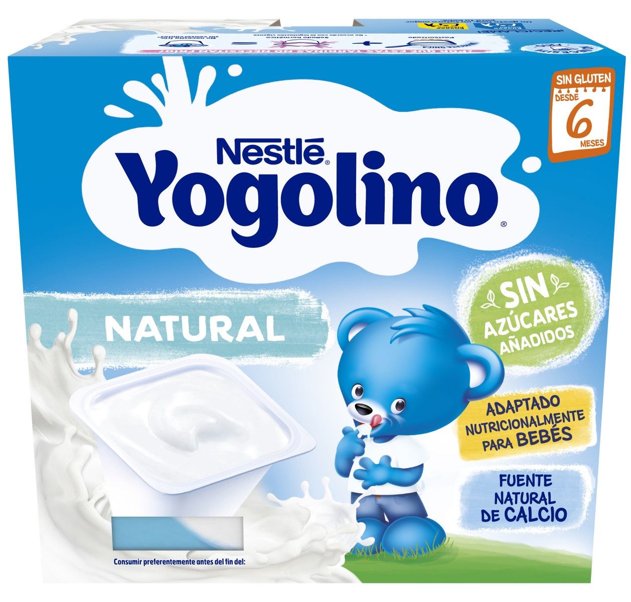 Yogolino piena produktu iepakojums zīdaiņiem Zīdaiņiem un bērniem