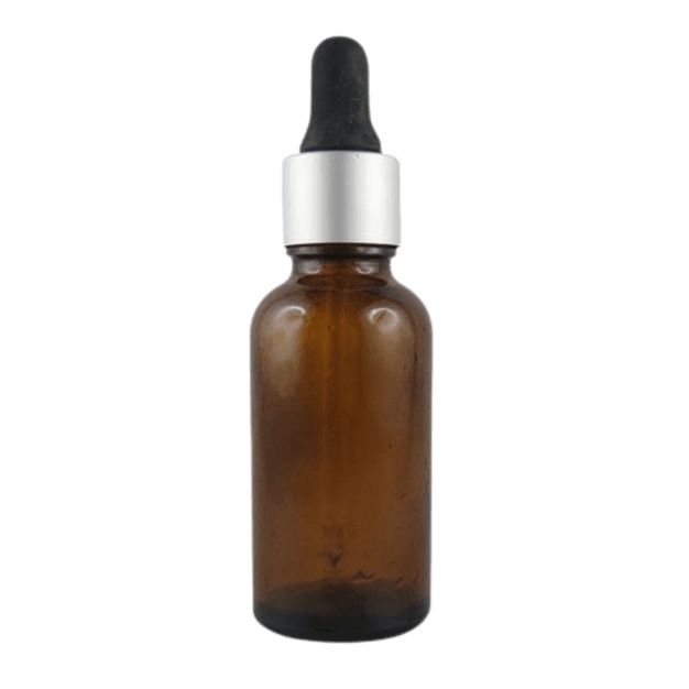 30 ml amberkleurig glazen druppelflesje (DIN18)
