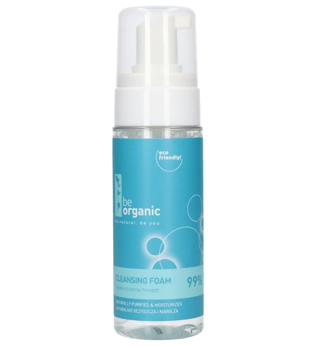 Be Organic Pianka do mycia twarzy