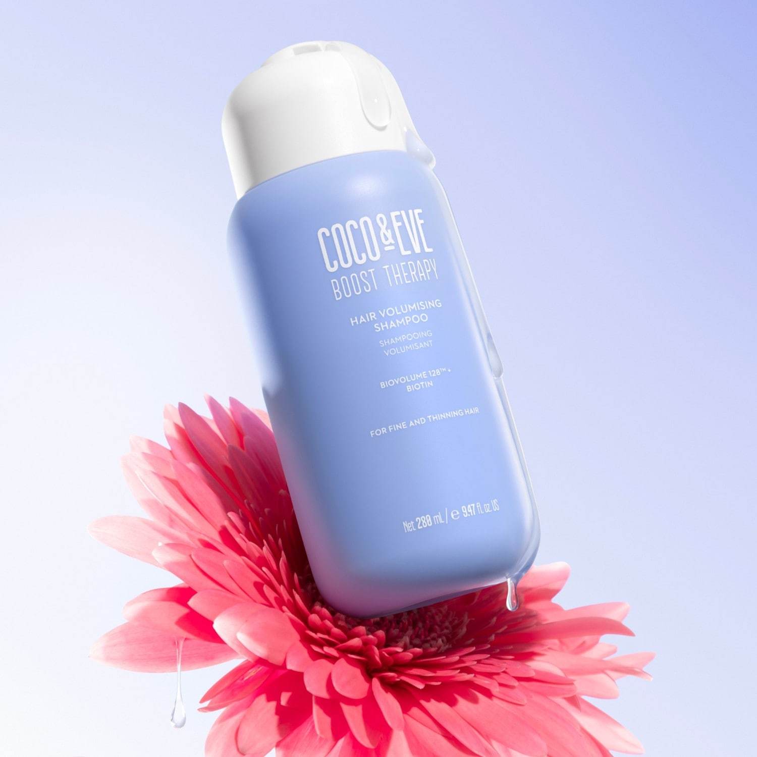„Coco & Eve Haarshampoo Boost Therapy“ apimties suteikiantis šampūnas, 280 ml