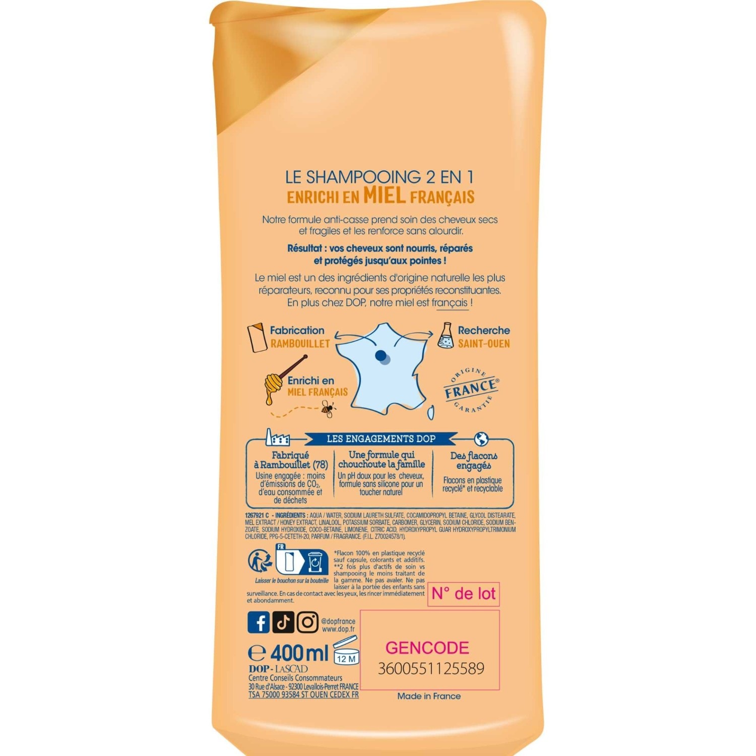 DOP Cheveux secs