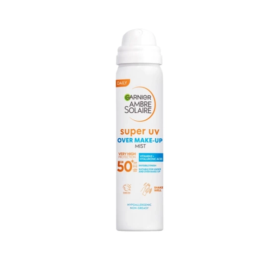 Garnier Ambre Solaire Super UV mgiełka ochronna na makijaż SPF50  75 ml