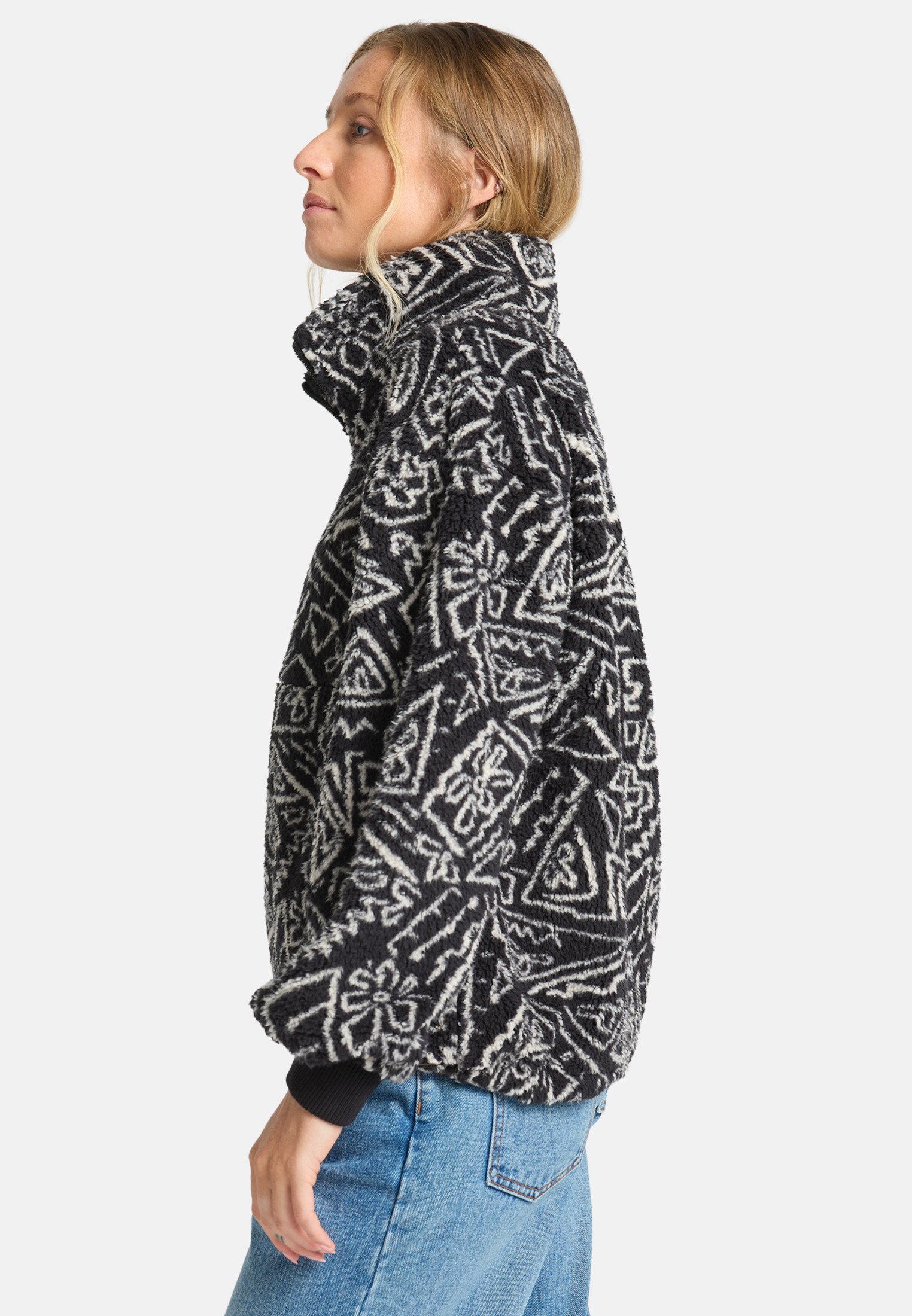 Billabong TIME OFF - Fleece trui - zwart