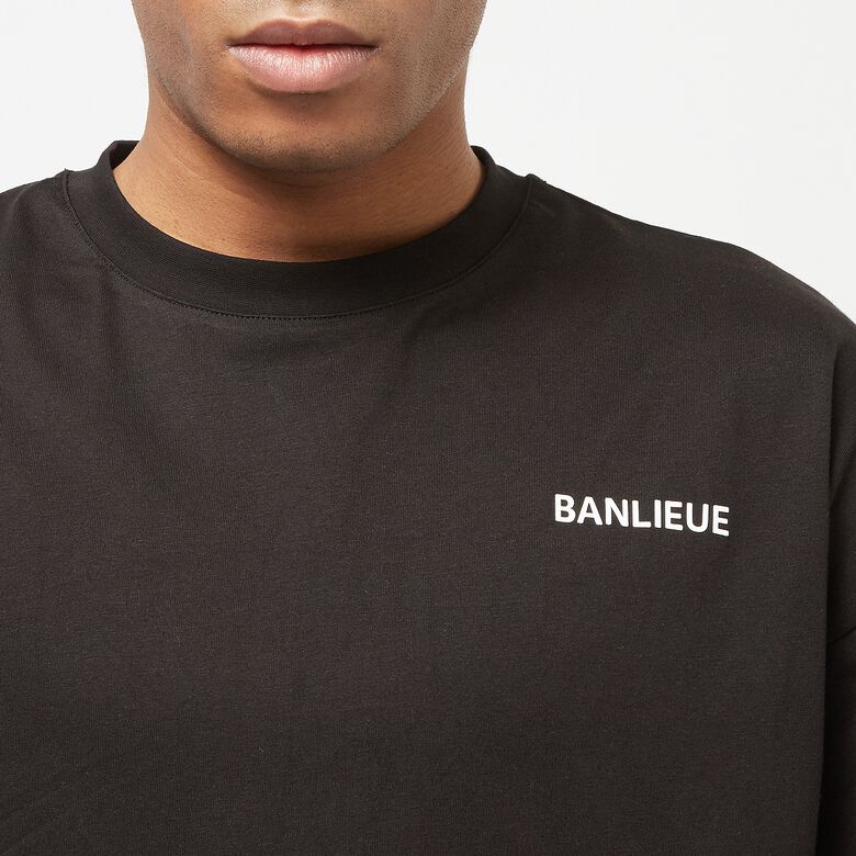 T-shirt con scritta B+