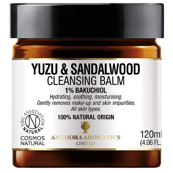 Bálsamo limpiador de yuzu y sándalo de Amphora Aromatics | 120 ml