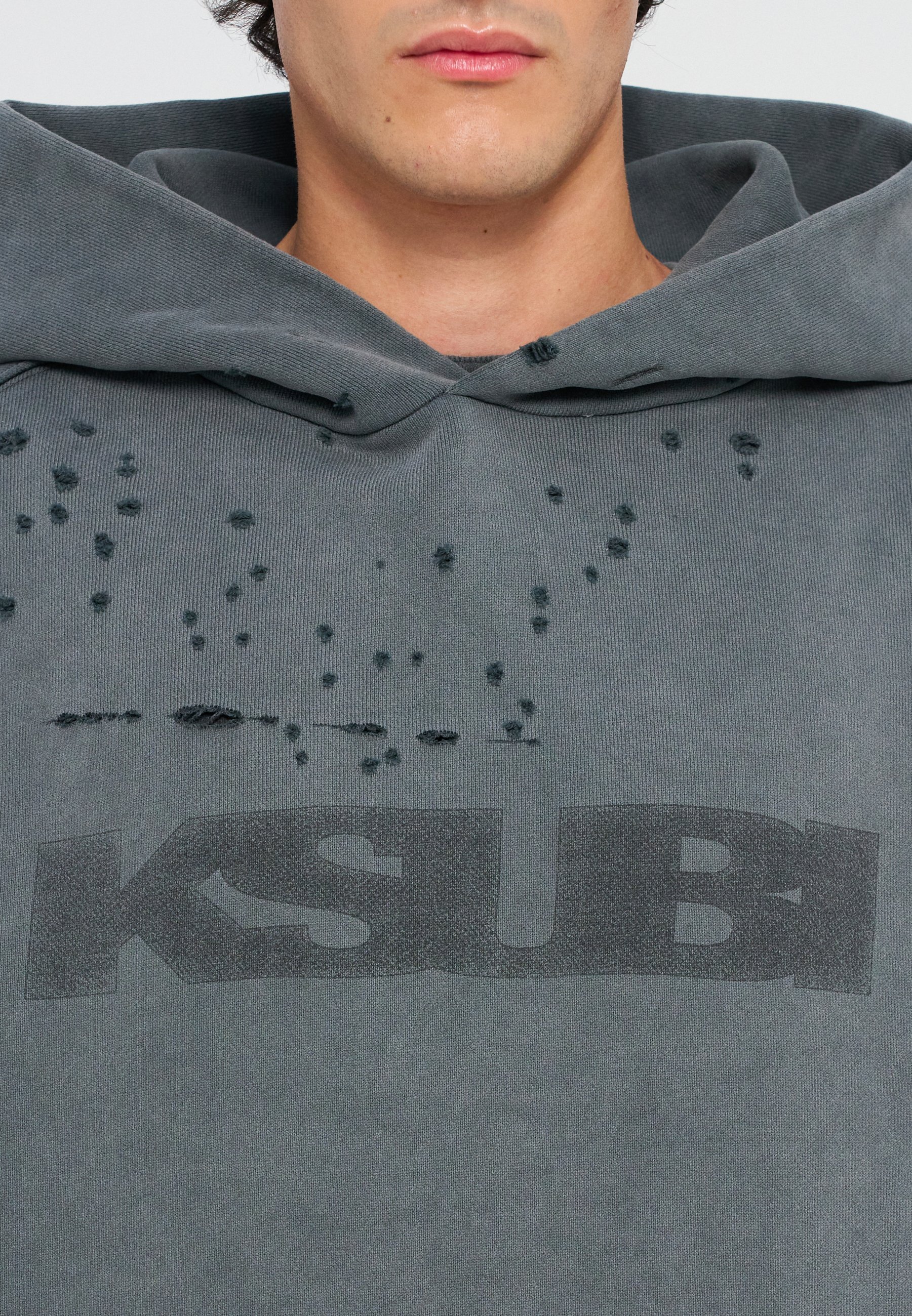 BLASTED EKCESS HOODIE - Genser - blackKsubi