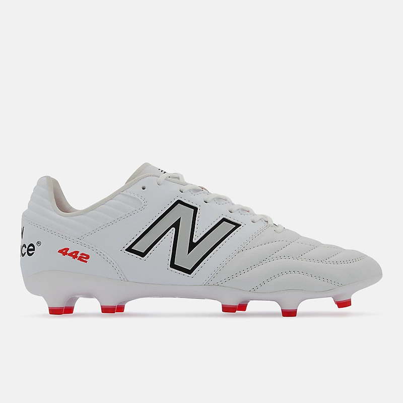 Unisex 442 V2 PRO FG - białe ze srebrnym
