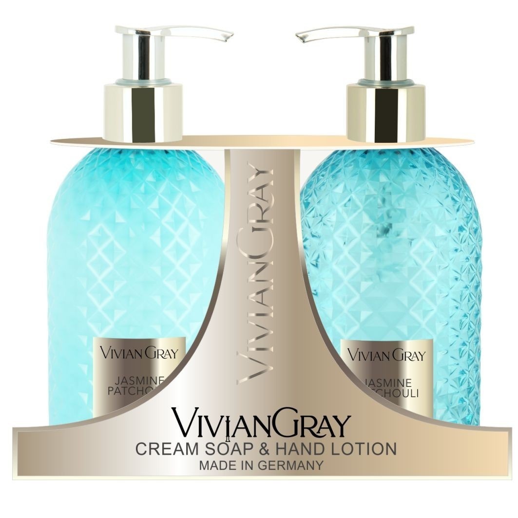 Vivian Gray Set za njegu ruku s jasminom i pačulijem – 600 ml