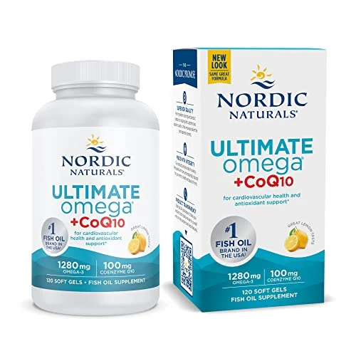 Nordic Naturals Ultimativ Omega + CoQ10 1280 mg