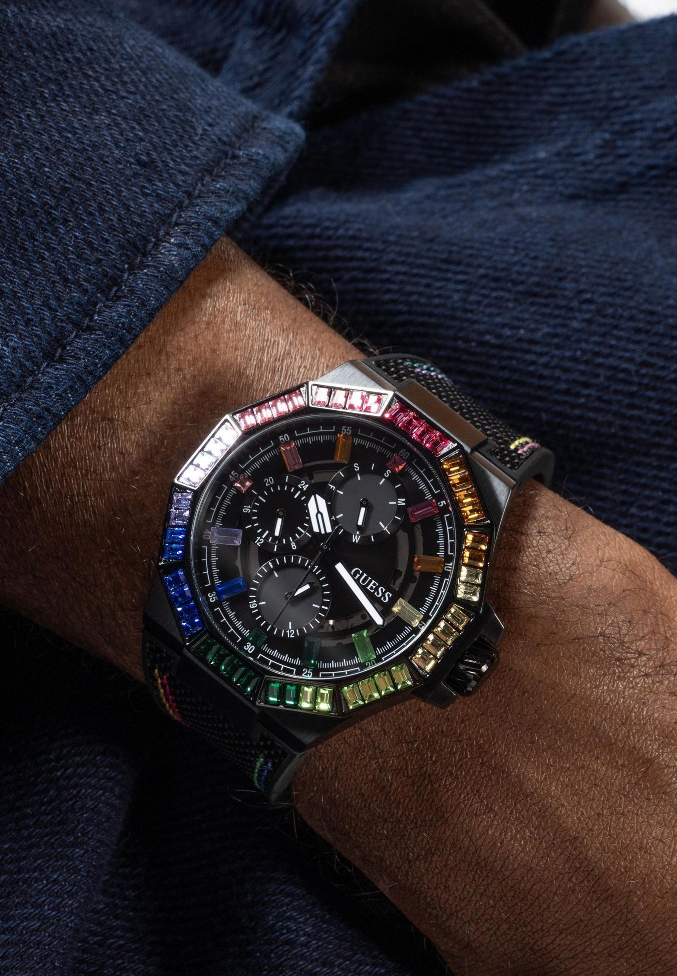 Orologio Guess ENERGY - Cronografo - nero