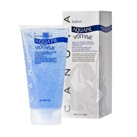Gel nettoyant CANOVA Aquapil 150 ml pour peaux impures
