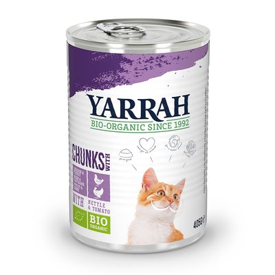 Yarrah Bio-Hackfleischstücke, 6 x 405 g