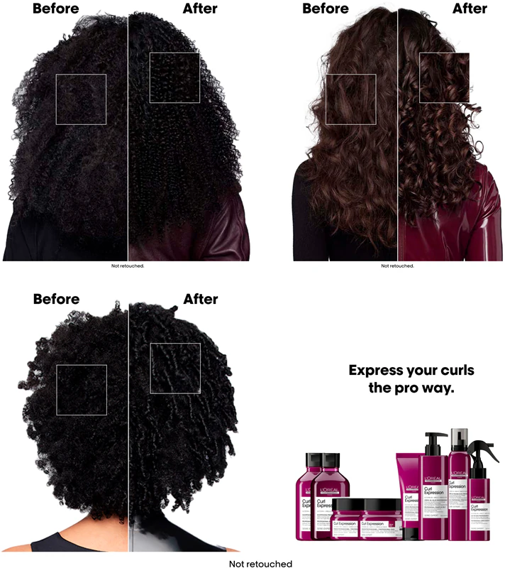 Spray revitalizante L'Oréal Professionnel Serie Expert Curl Expression para cabelos cacheados e ondulados