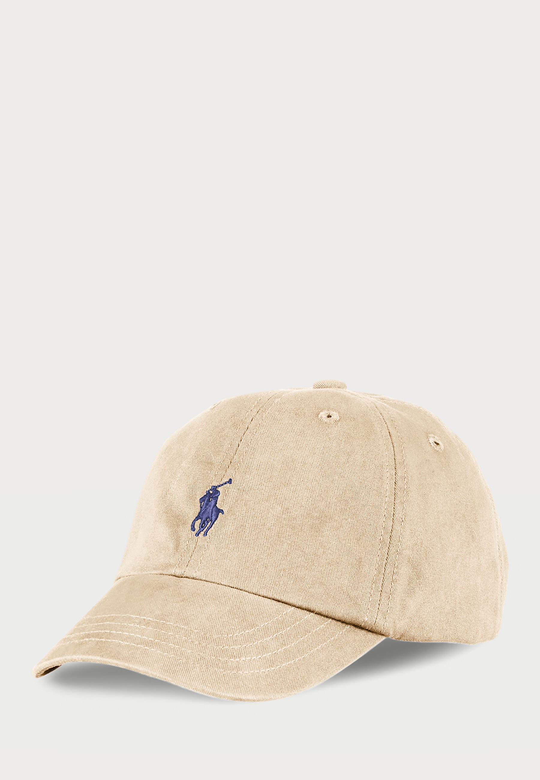 Polo Ralph Lauren katoenen chino baseballpet - pet - klassiek kaki