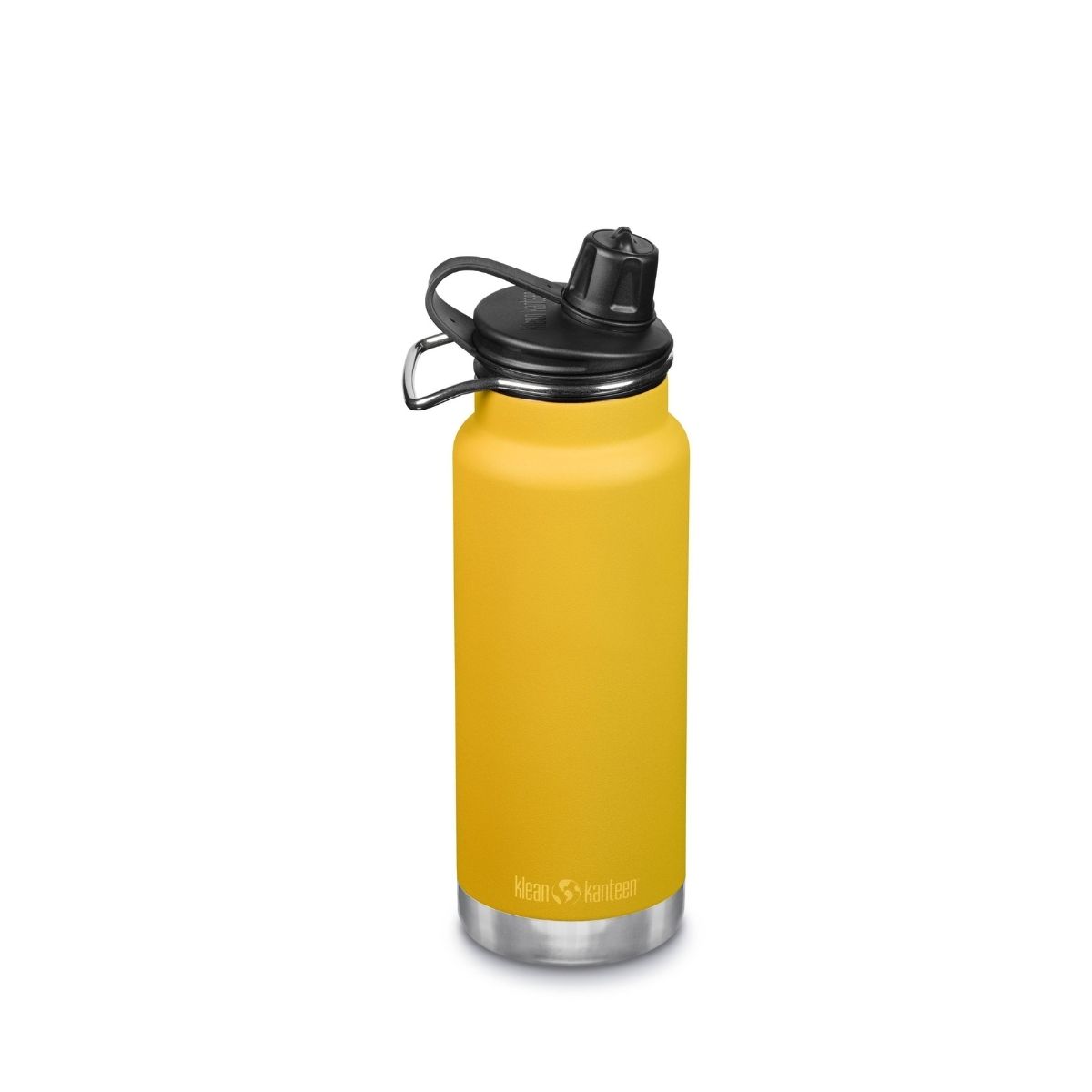  Garrafa térmica isolada Klean Kanteen TKWIDE de 946 ml com tampa de torneira.