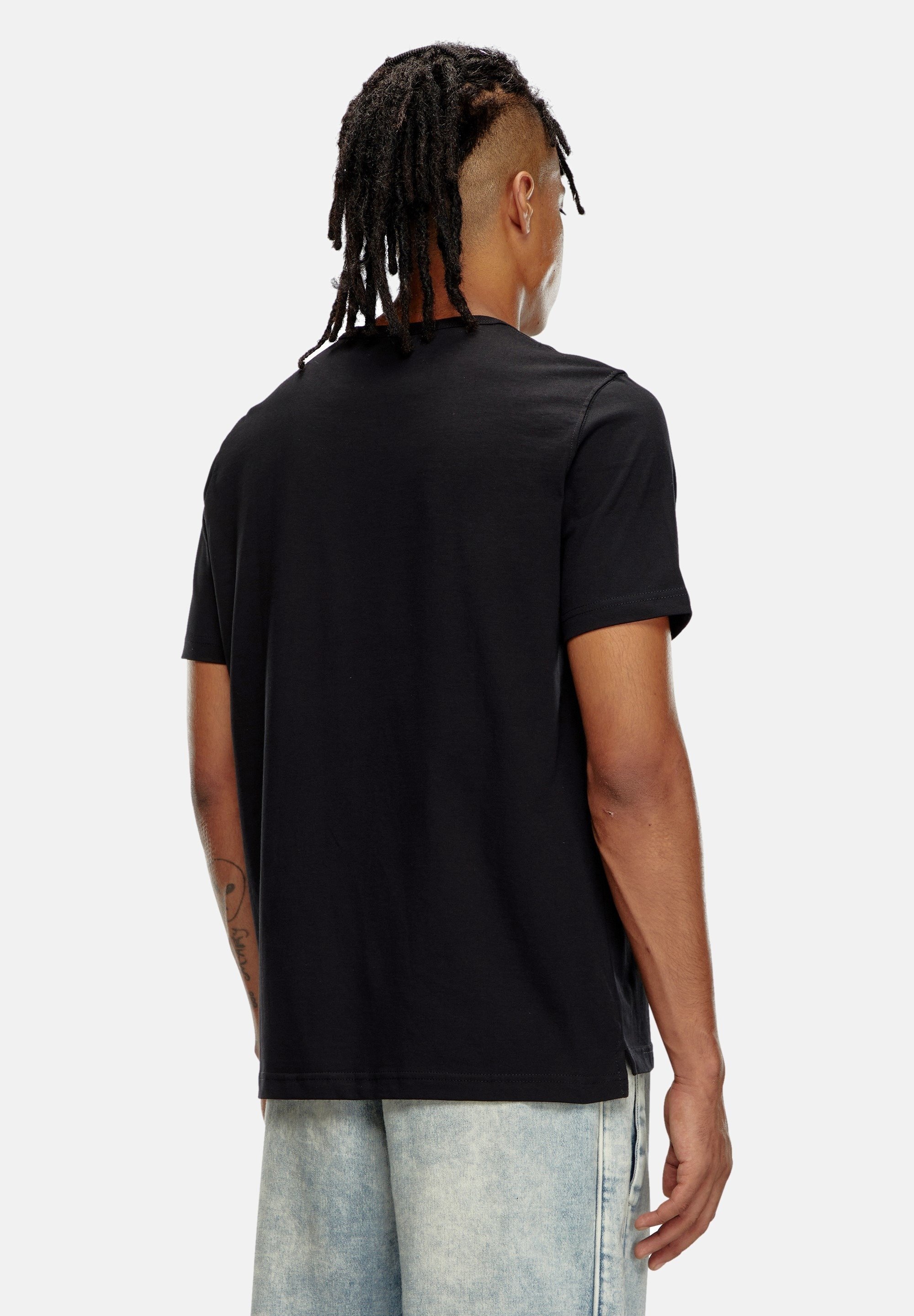 Camiseta básica Diesel ADJUST - preta