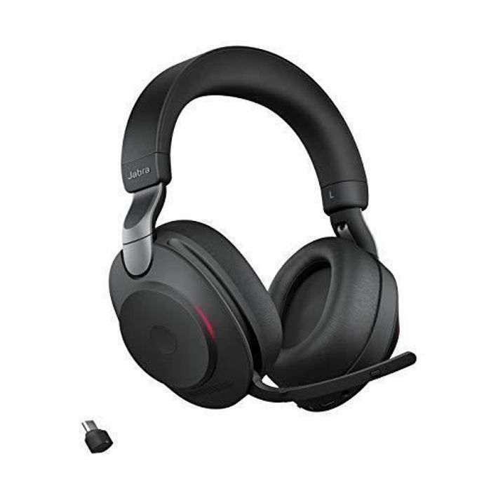 Jabra Evolve2 85 pc-headset - Draadloos - Ruisonderdrukking - Lange batterijduur
