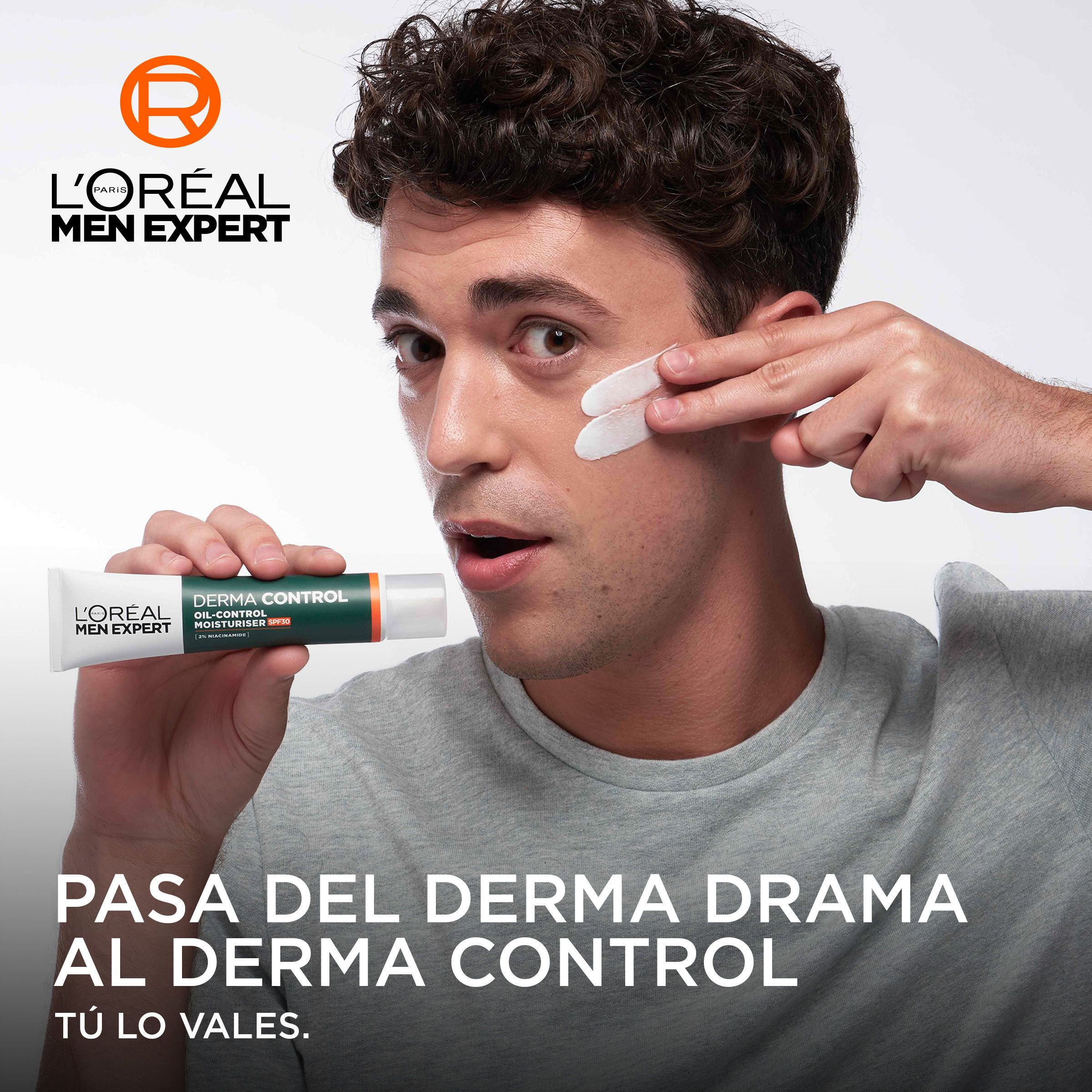 Men Expert Derma Control hidratantna krema za kontrolu masnoće SPF30 Hidratantne kreme za muškarce