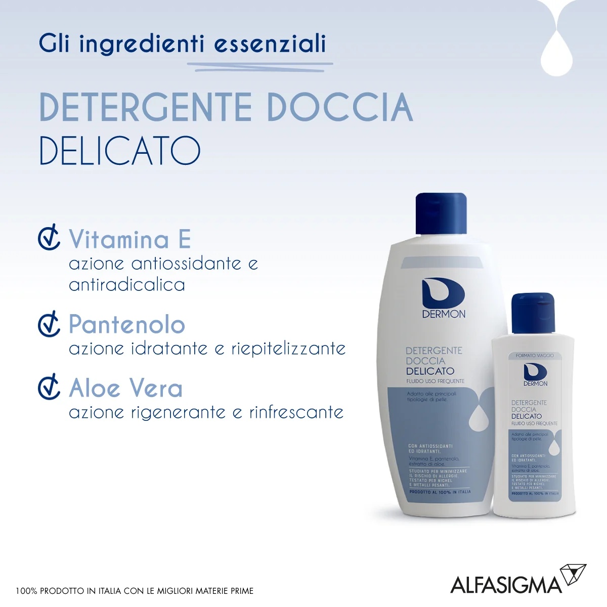 DERMON Sanftes Duschgel 400 ml