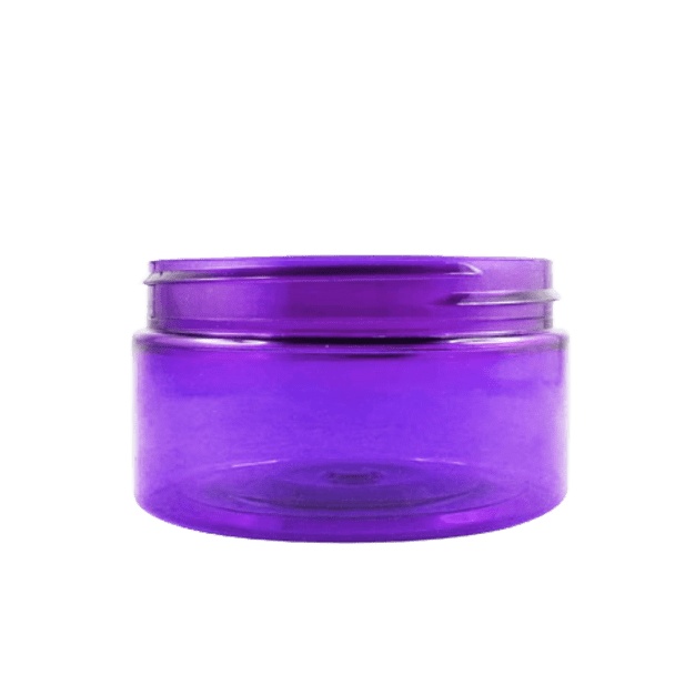 Barattolo BASIC da 100 ml in PET riciclato viola - senza coperchio